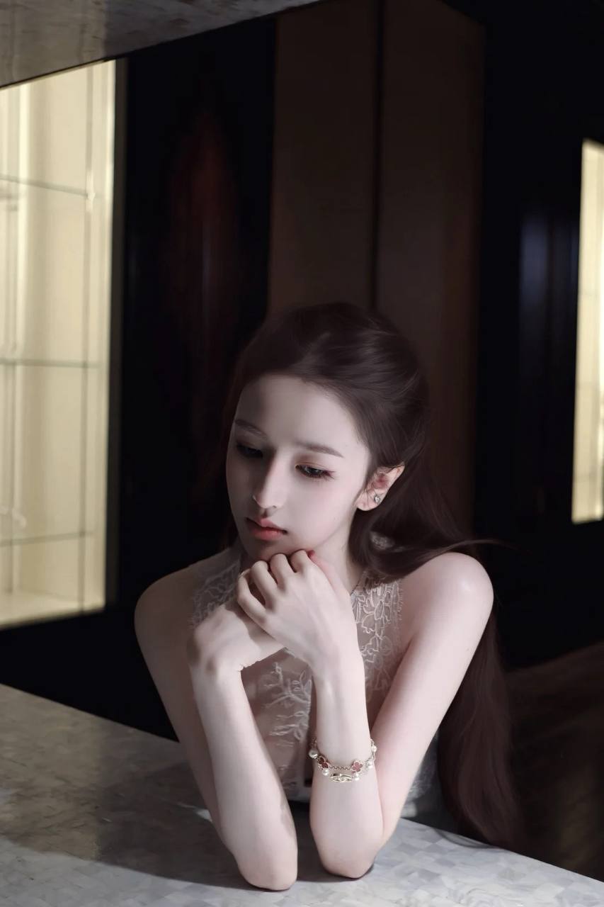 萧涵予 素颜 Polas 模卡 1