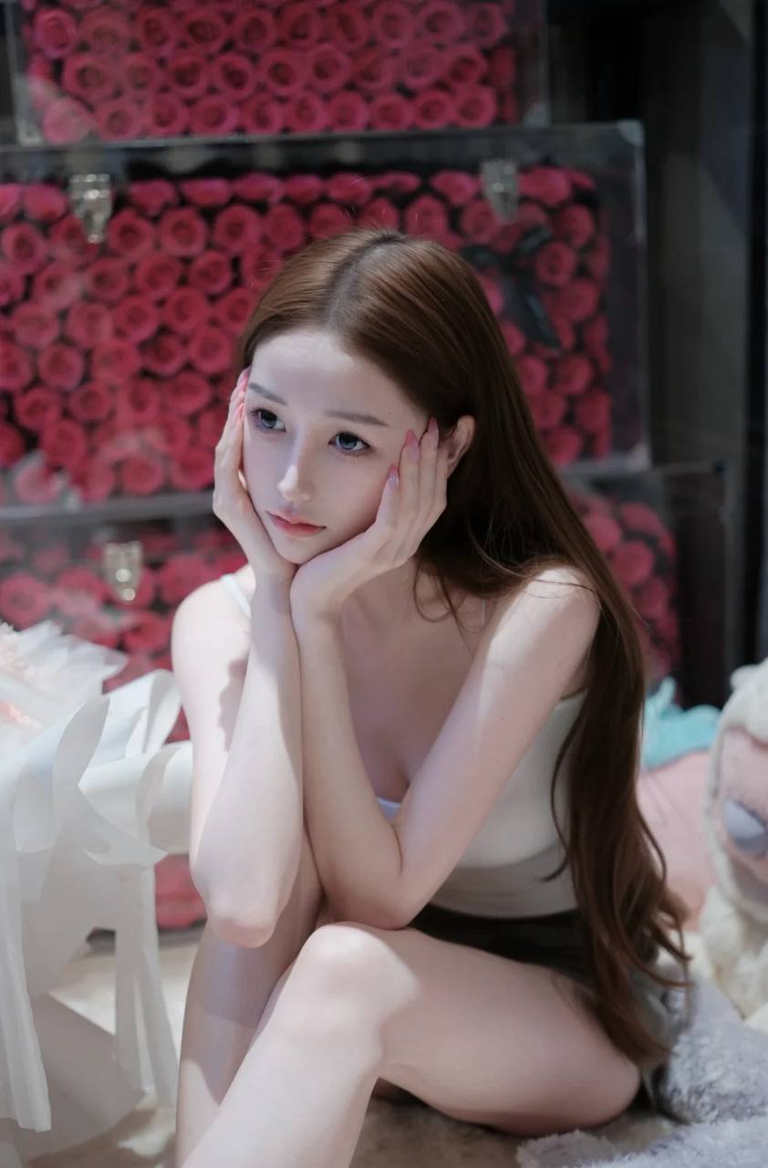 萧涵予 素颜 Polas 模卡 2